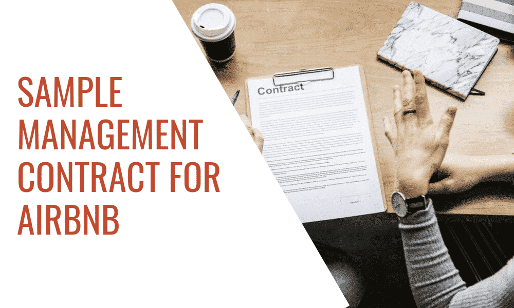 Sample Management Contract for Airbnb